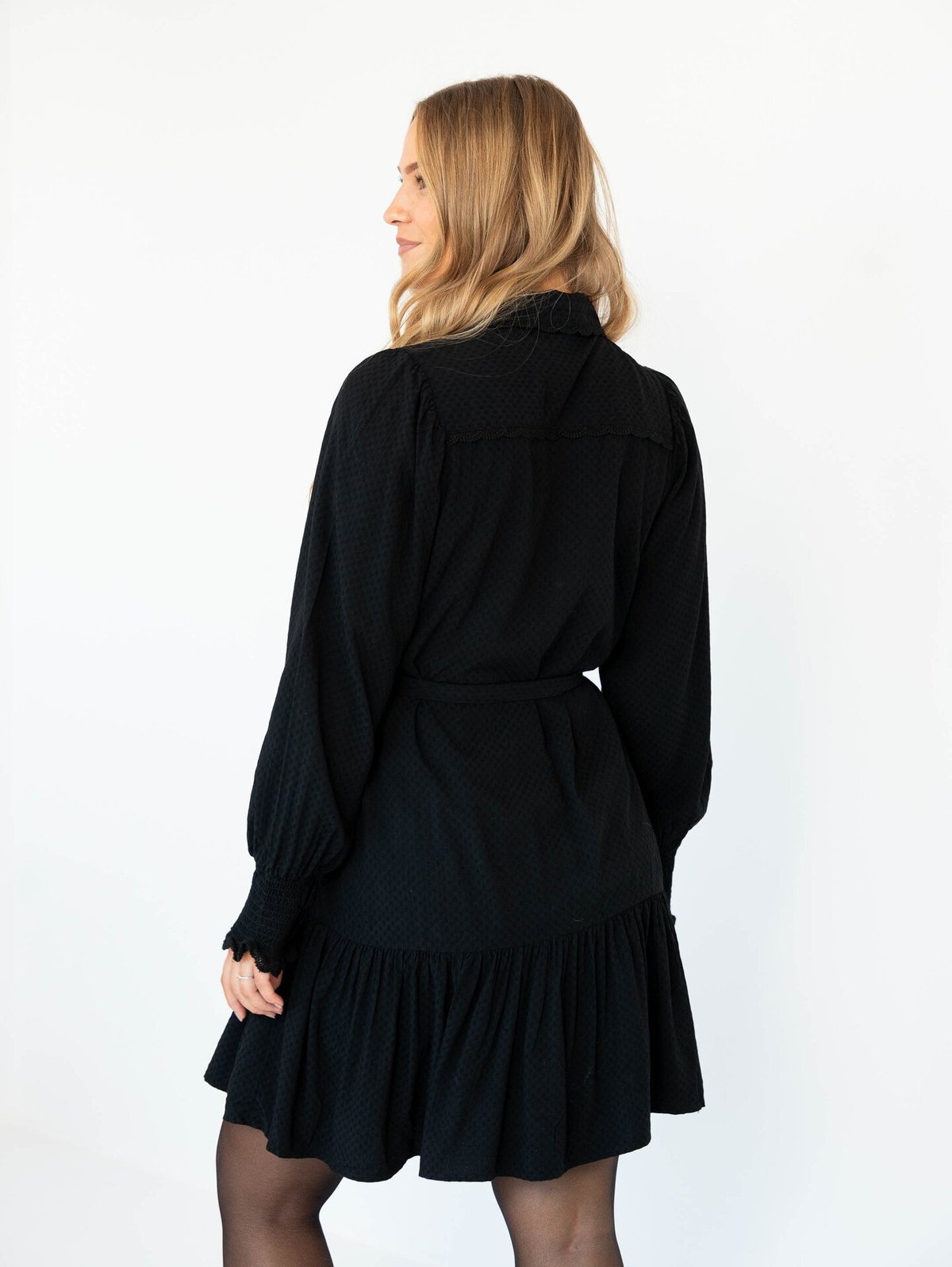 Y.A.S Tilera Shirt Dress Black