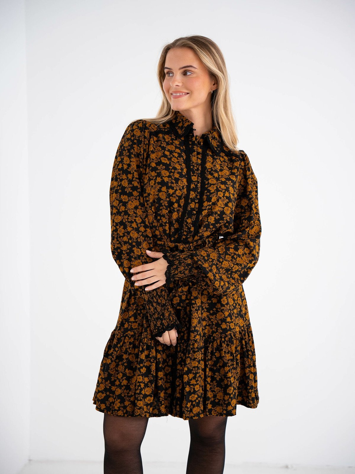 Y.A.S Tilera Shirt Dress Black