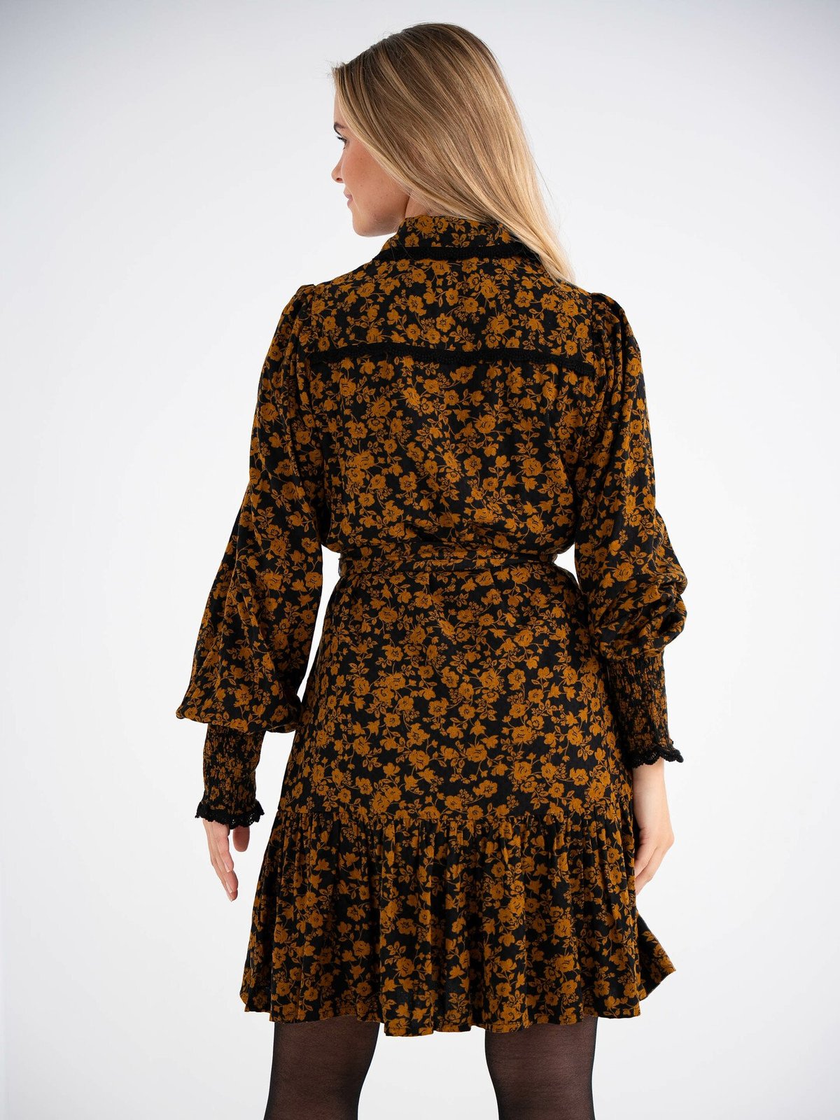 Y.A.S Tilera Shirt Dress Black