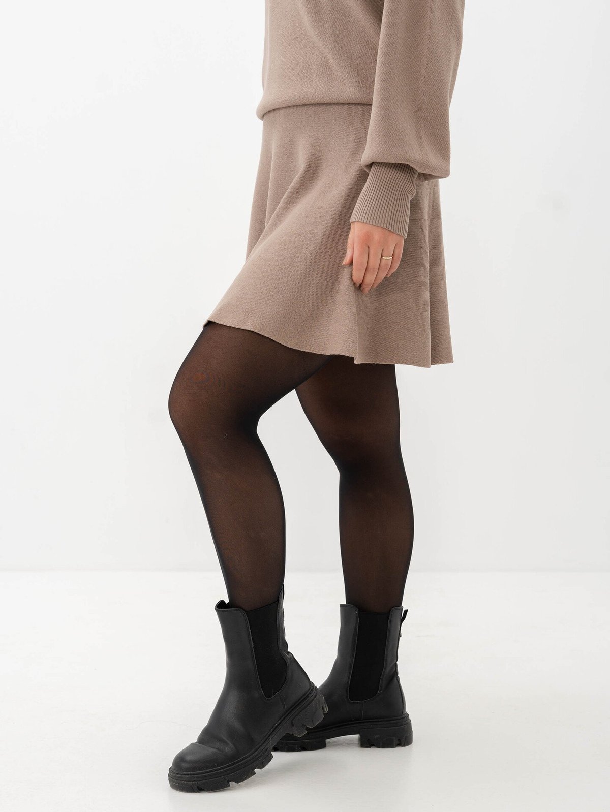 Y.A.S Fonny High Waisted Skirt Fungi