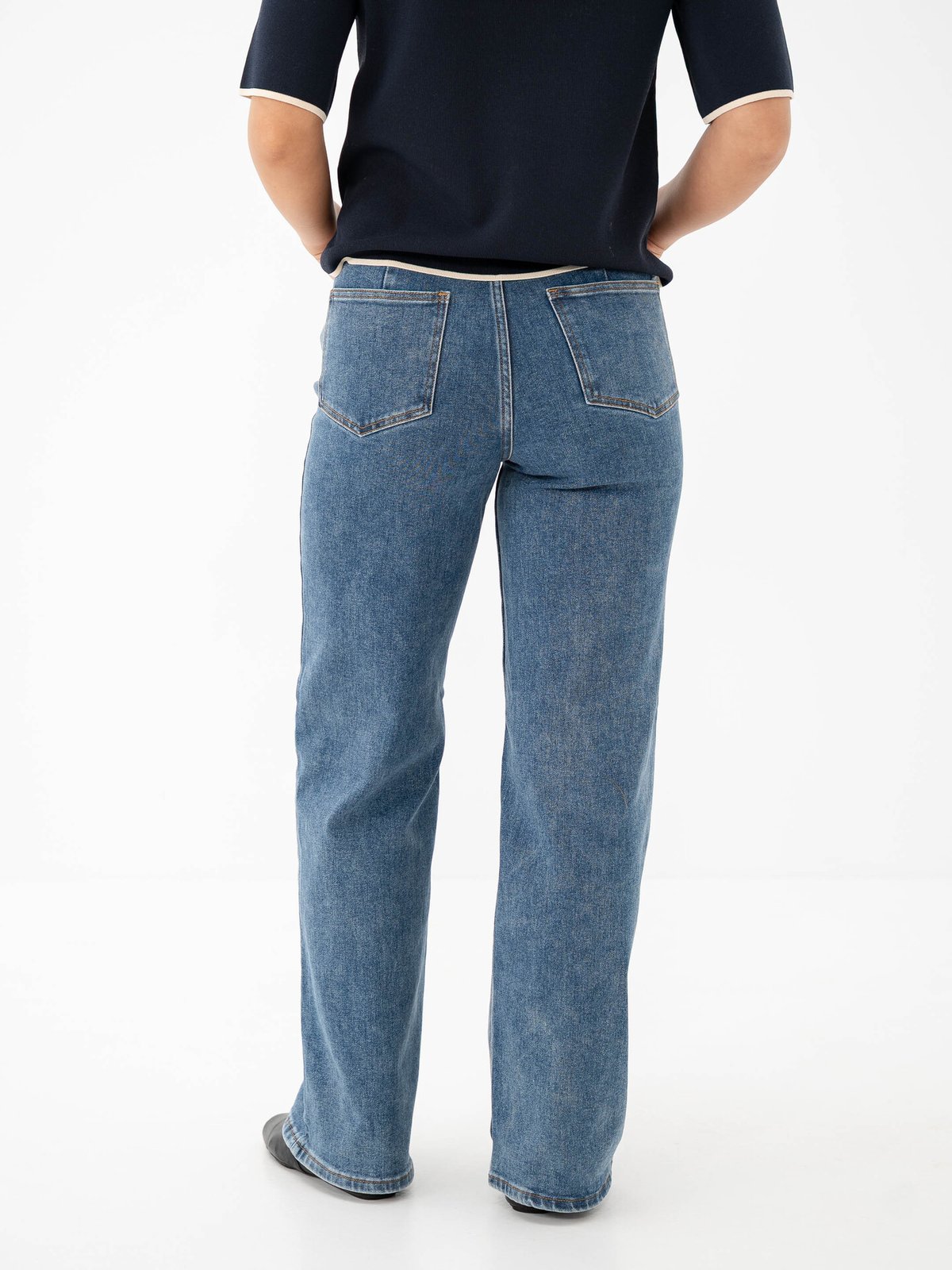 Y.A.S Dolma High Waist Jeans Light Blue Denim