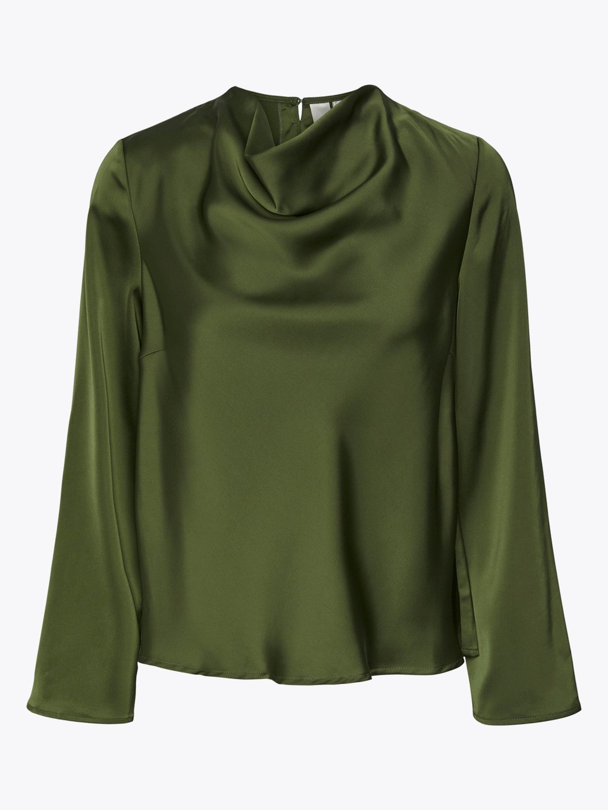 Y.A.S Elmi Long Sleeve Top Rifle Green