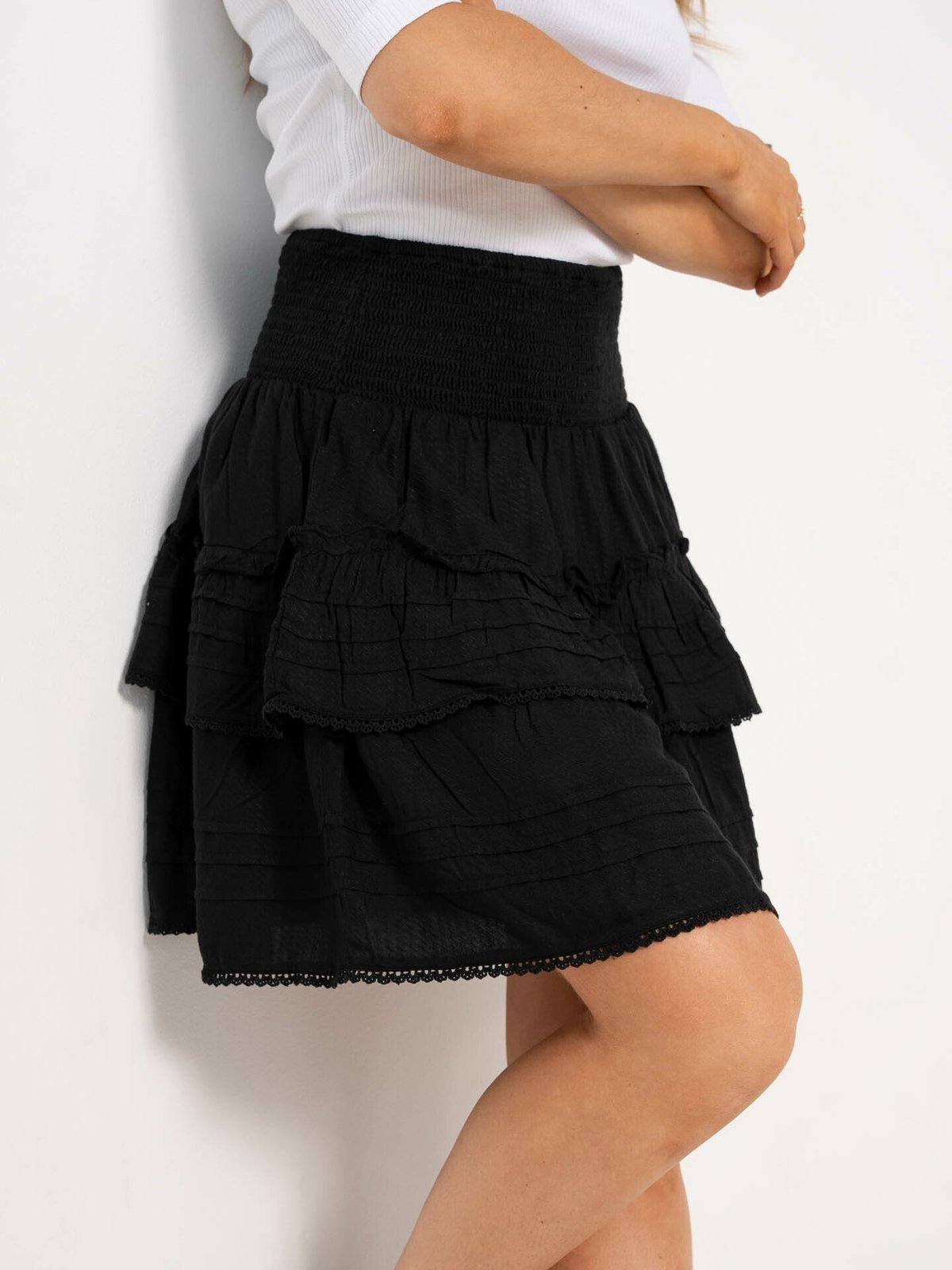 Y.A.S Ranti HMW Smock Skirt Sort