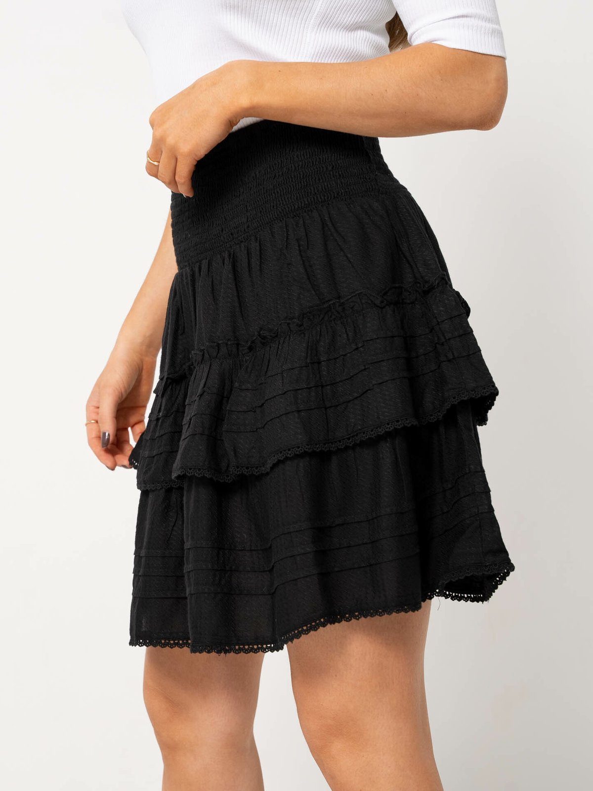 Y.A.S Ranti HMW Smock Skirt Sort