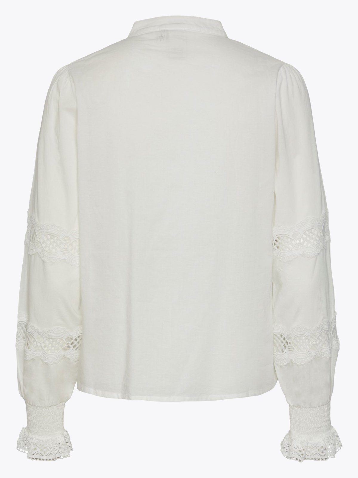 Y.A.S Nelsa Long Sleeve Top Star White