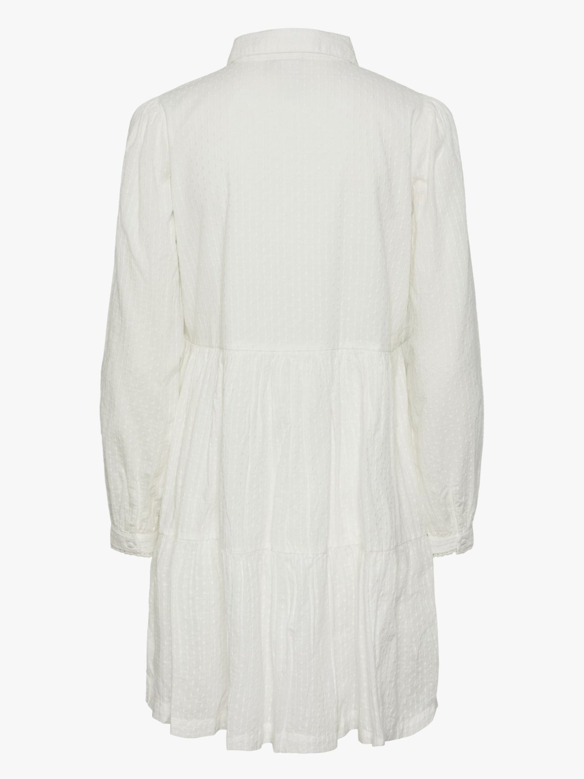 Y.A.S Tia Long Sleeve Dress Star White