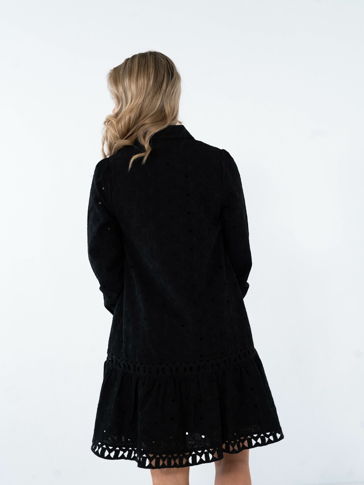 Y.A.S Ginnie 7/8 Shirt Dress Black