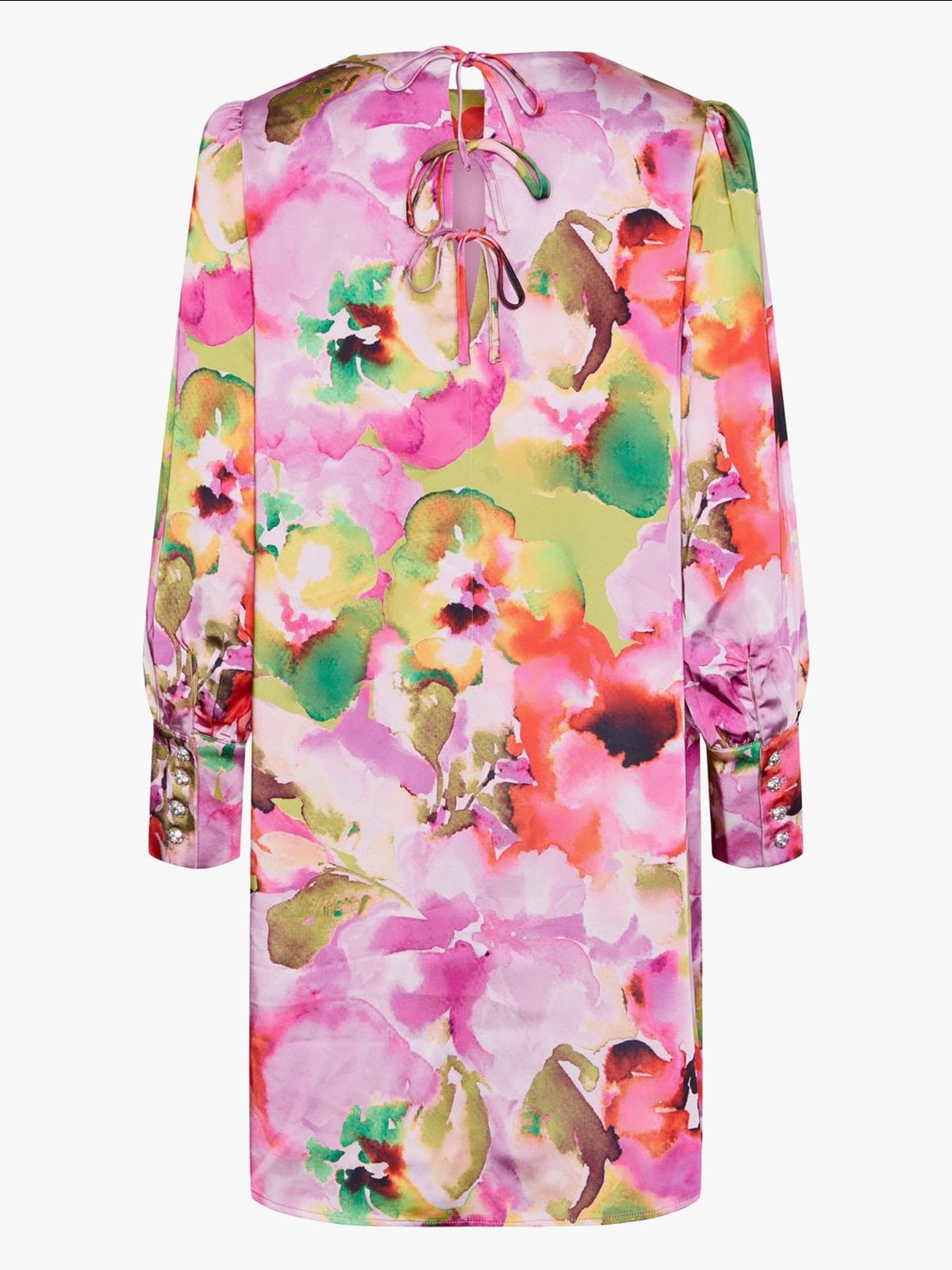 Y.A.S Lingo Long Sleeve Dress Pastel Lavender Lingo print