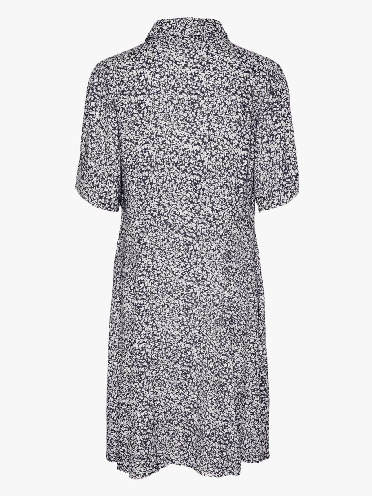 Y.A.S Zeleo 2/4 Shirt Dress Navy Blue Zeleo print