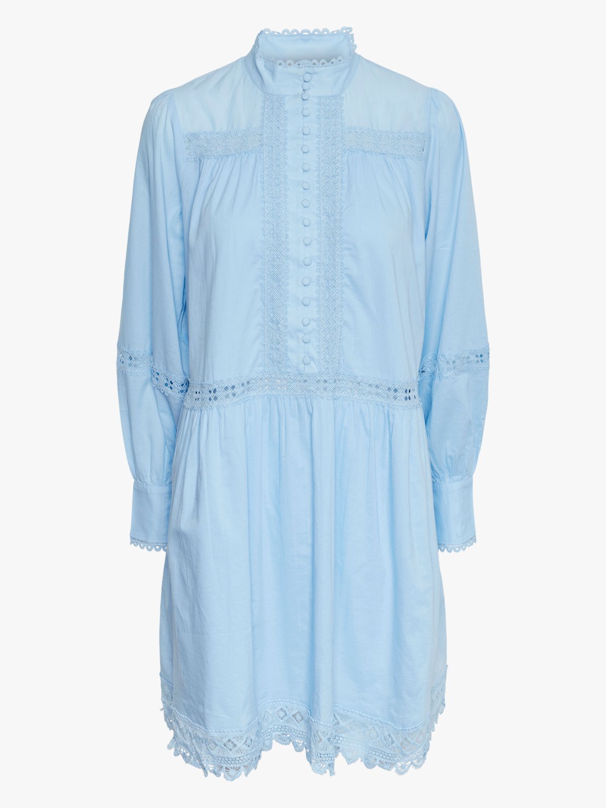 Y.A.S Vicca Long Sleeve Dress Clear Sky