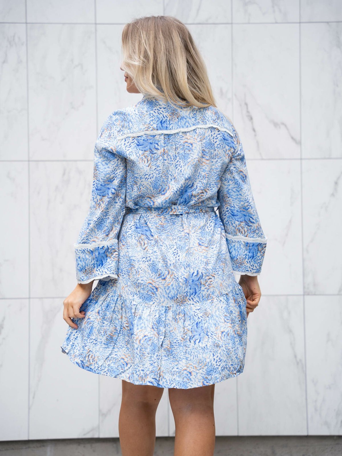 Y.A.S Cumulus 3/4 Shirt Dress Cumulus