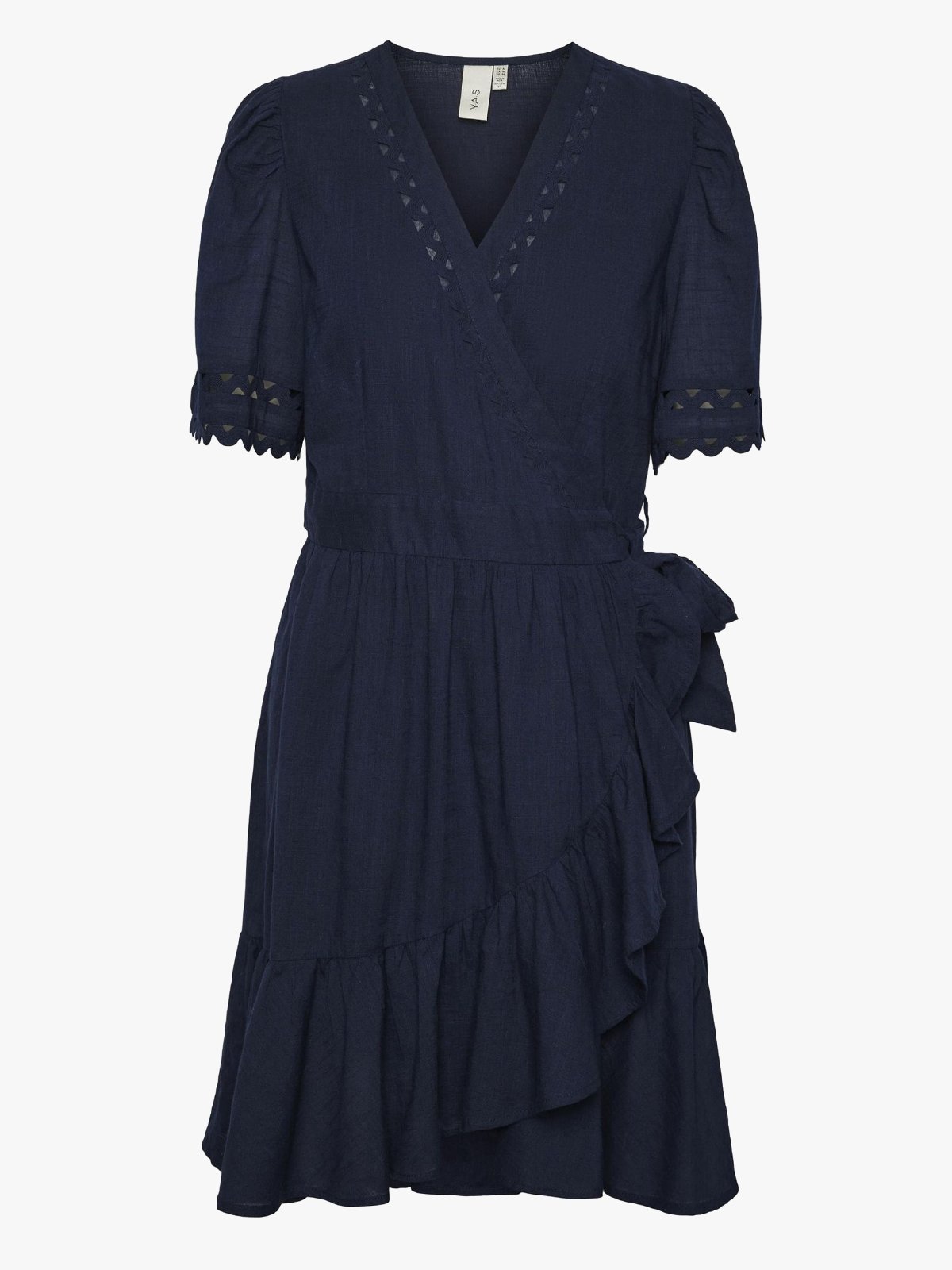 Y.A.S Navina 2/4 Wrap Dress Navy Blazer