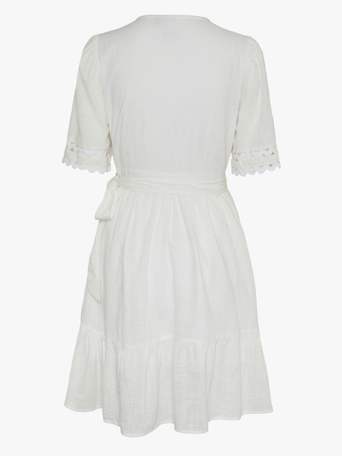 Y.A.S Navina 2/4 Wrap Dress White