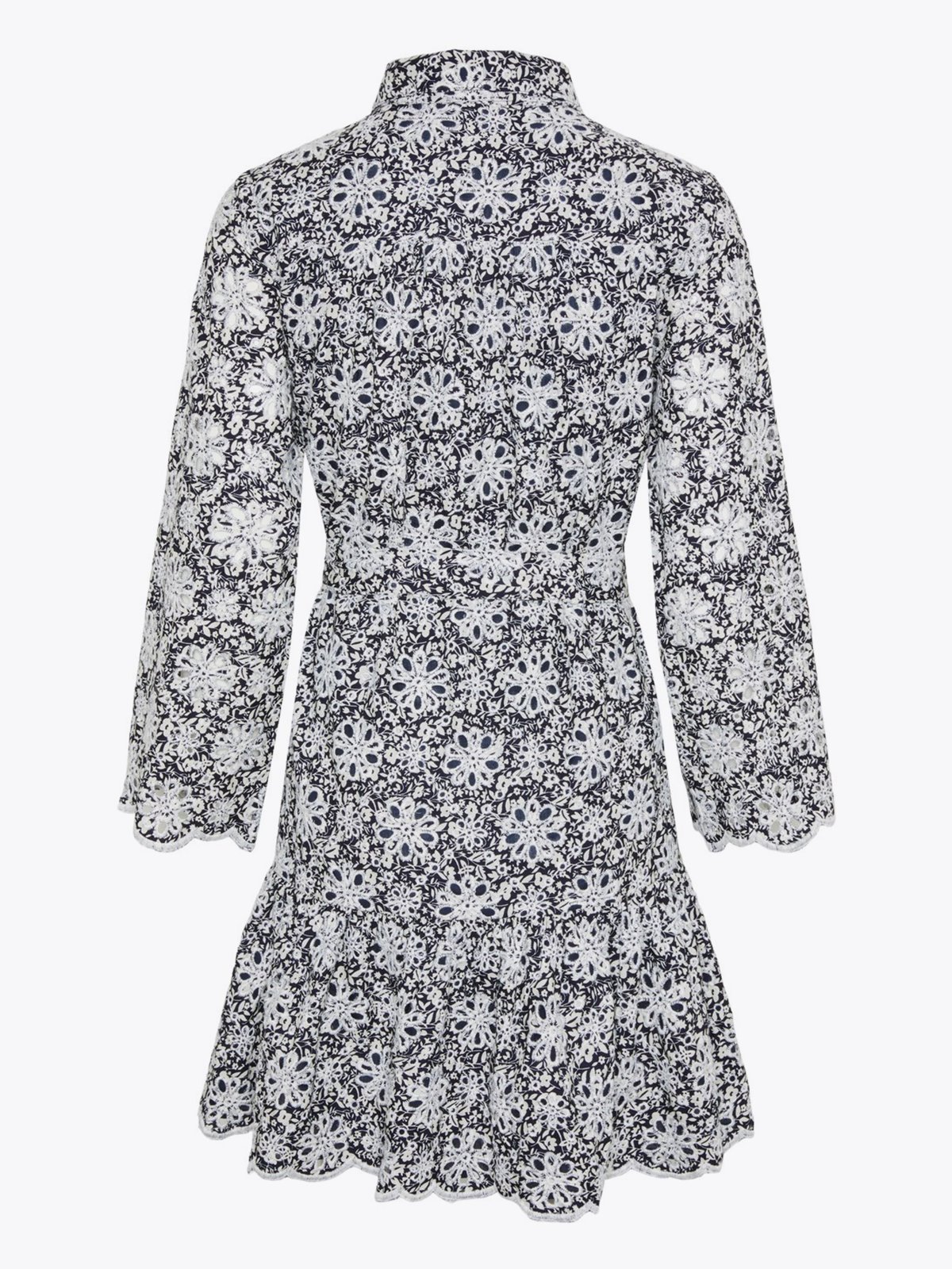 Y.A.S Corinna 7/8 Shirt Dress Navy Blazer Corinna Print