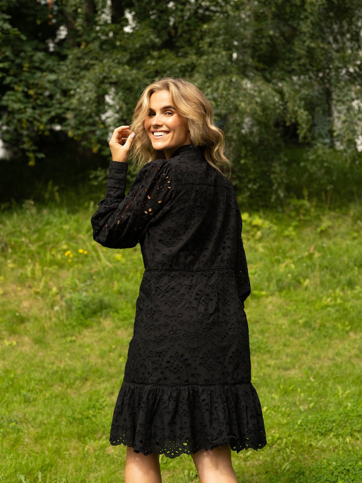 Y.A.S Alessia Dress Black