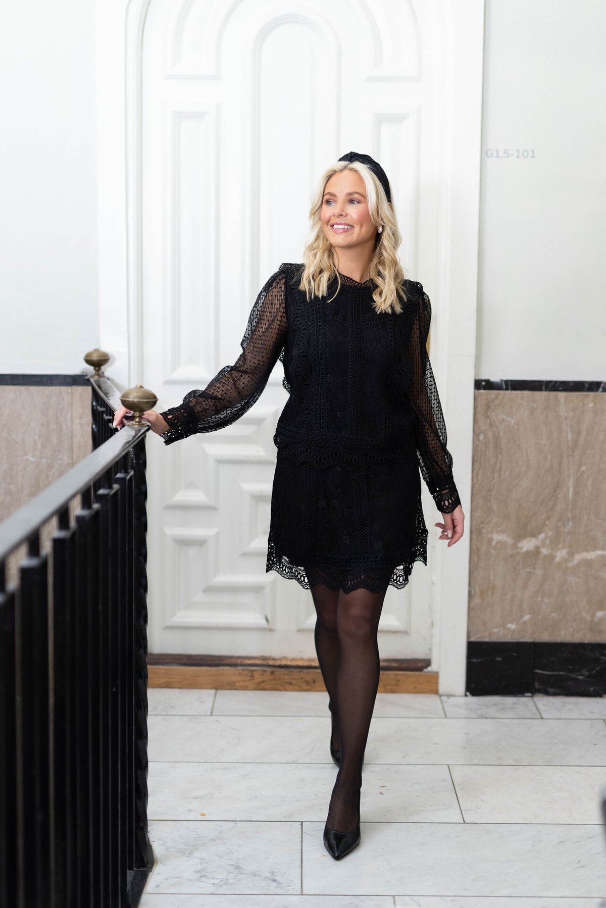 Y.A.S Sophira High Waist Skirt Black