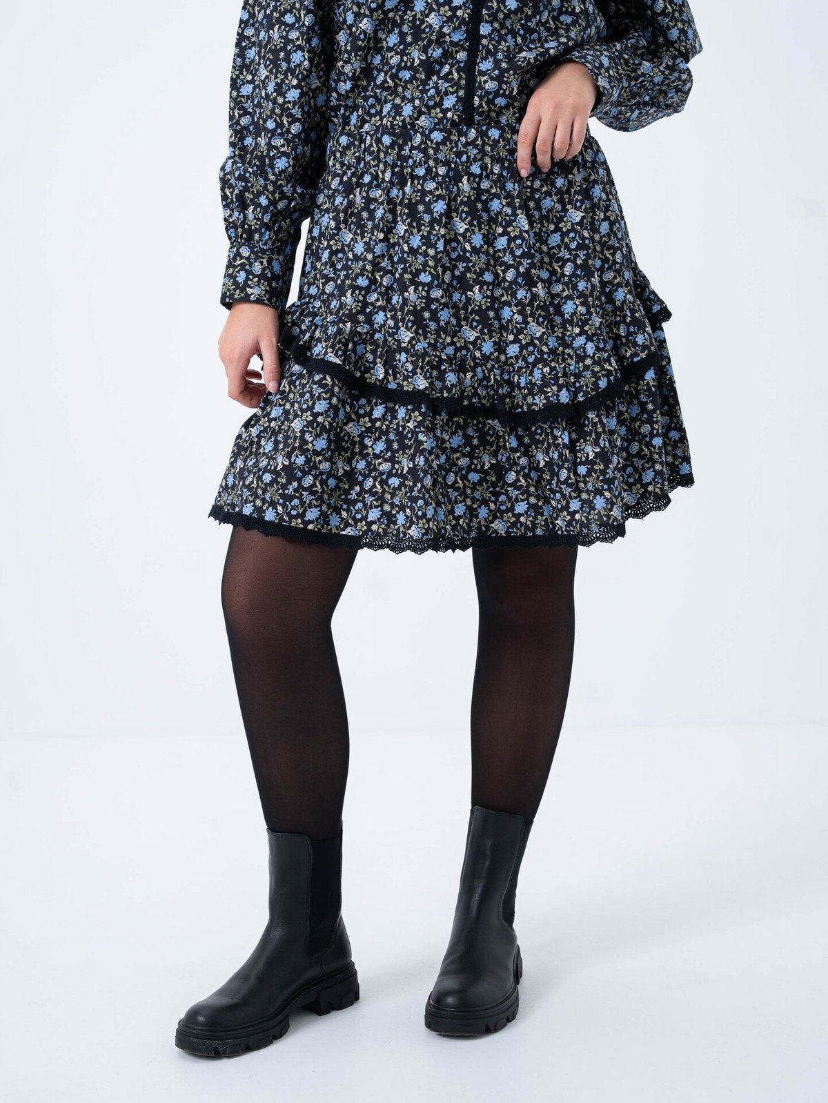 Y.A.S Miluma High Waist Skirt Black Miluma