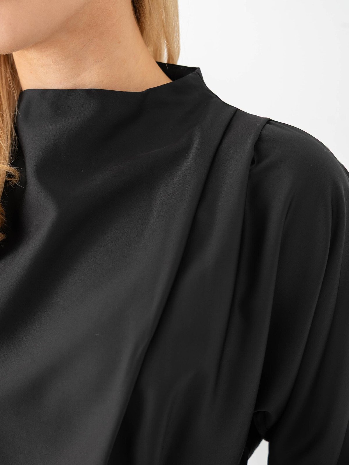 Y.A.S Yera Long Sleeve Top Black