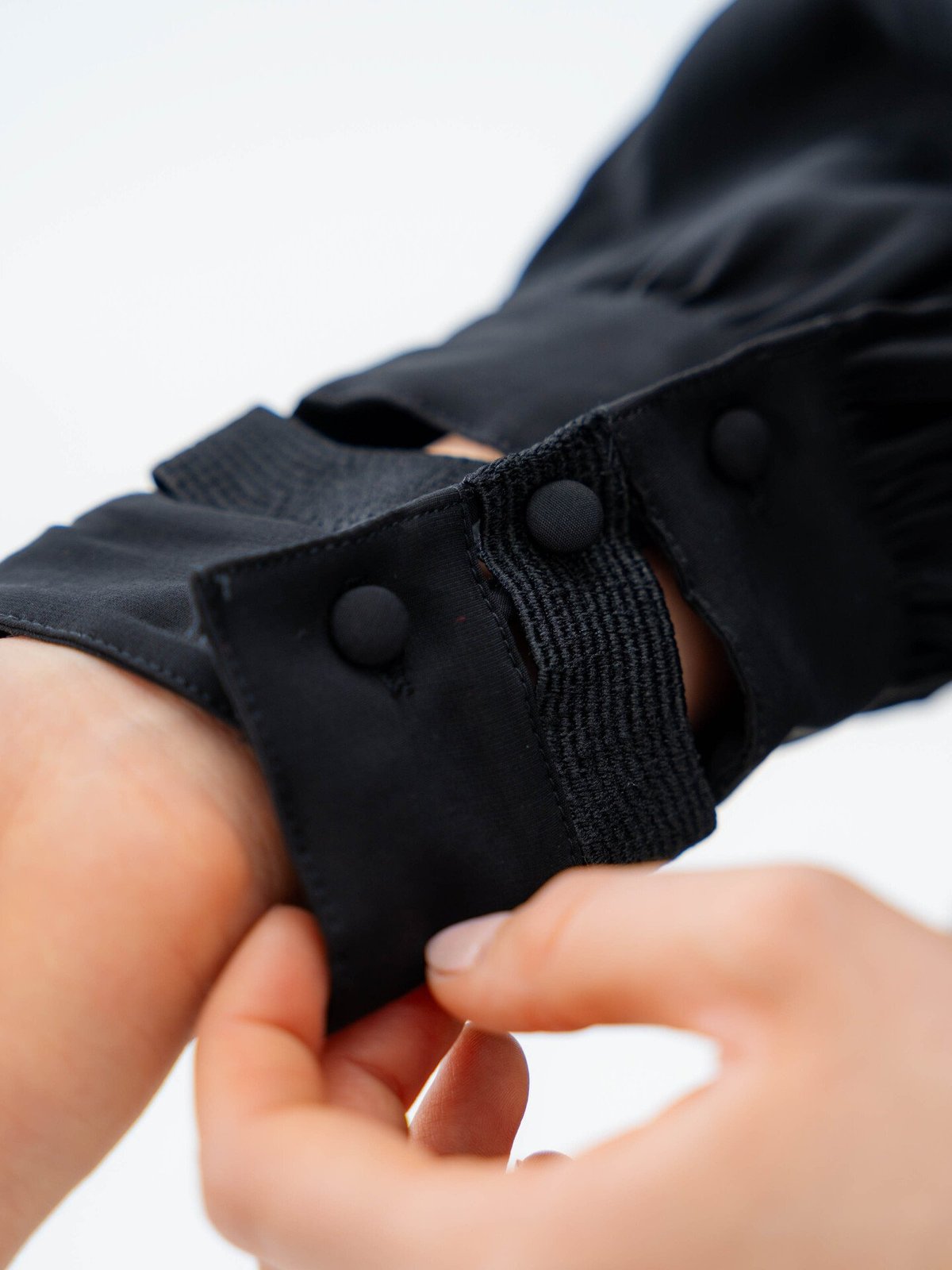 Y.A.S Unica Long Sleeve Shirt Dress Black