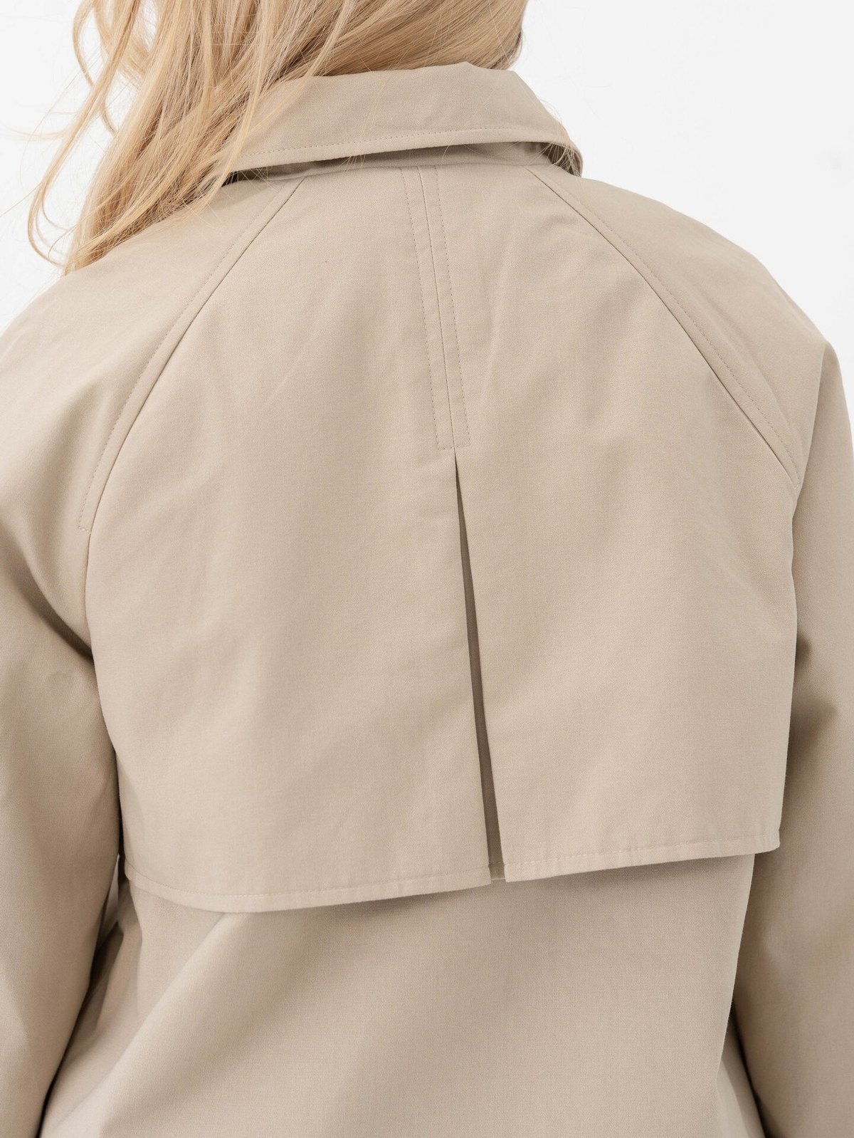 Y.A.S Venice Long Sleeve Trenchcoat Doeskin