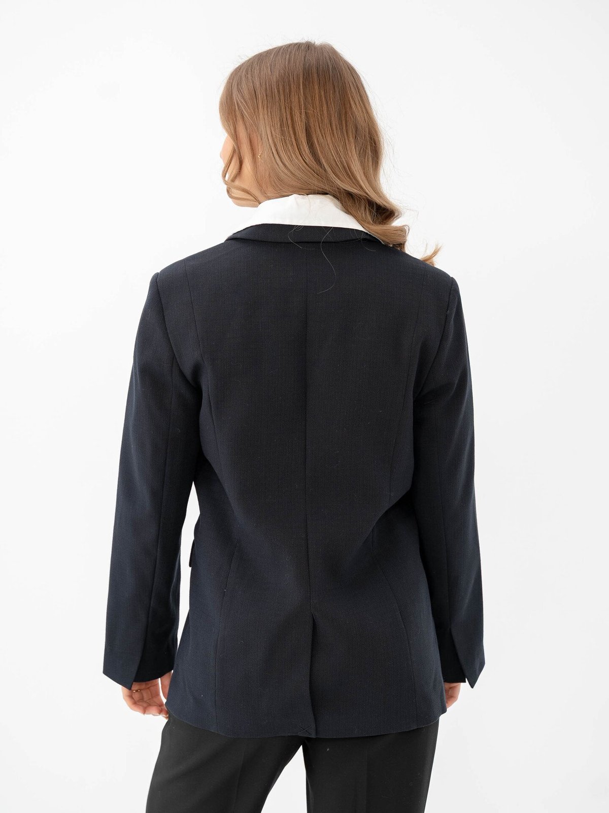 Y.A.S Imula Long Sleeve Blazer Navy Blazer
