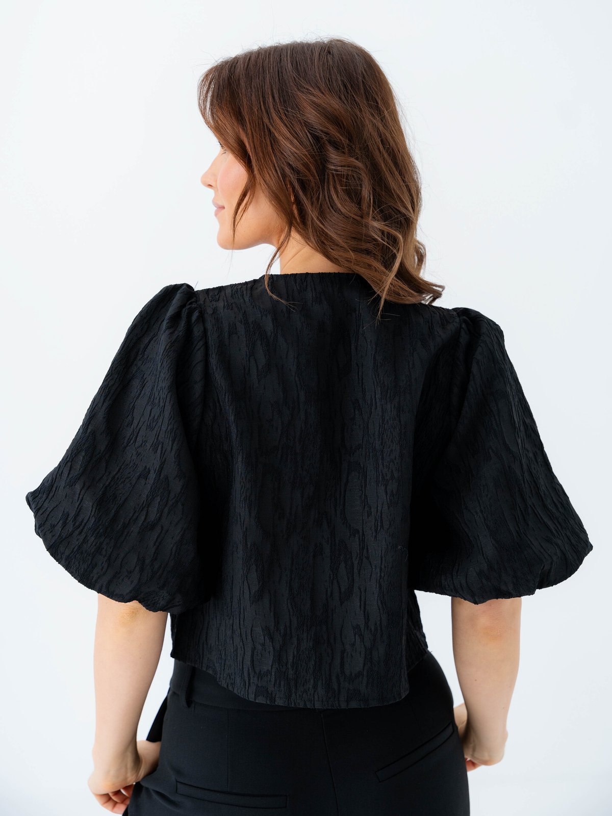 Y.A.S Minu Short 2/4 Top Black