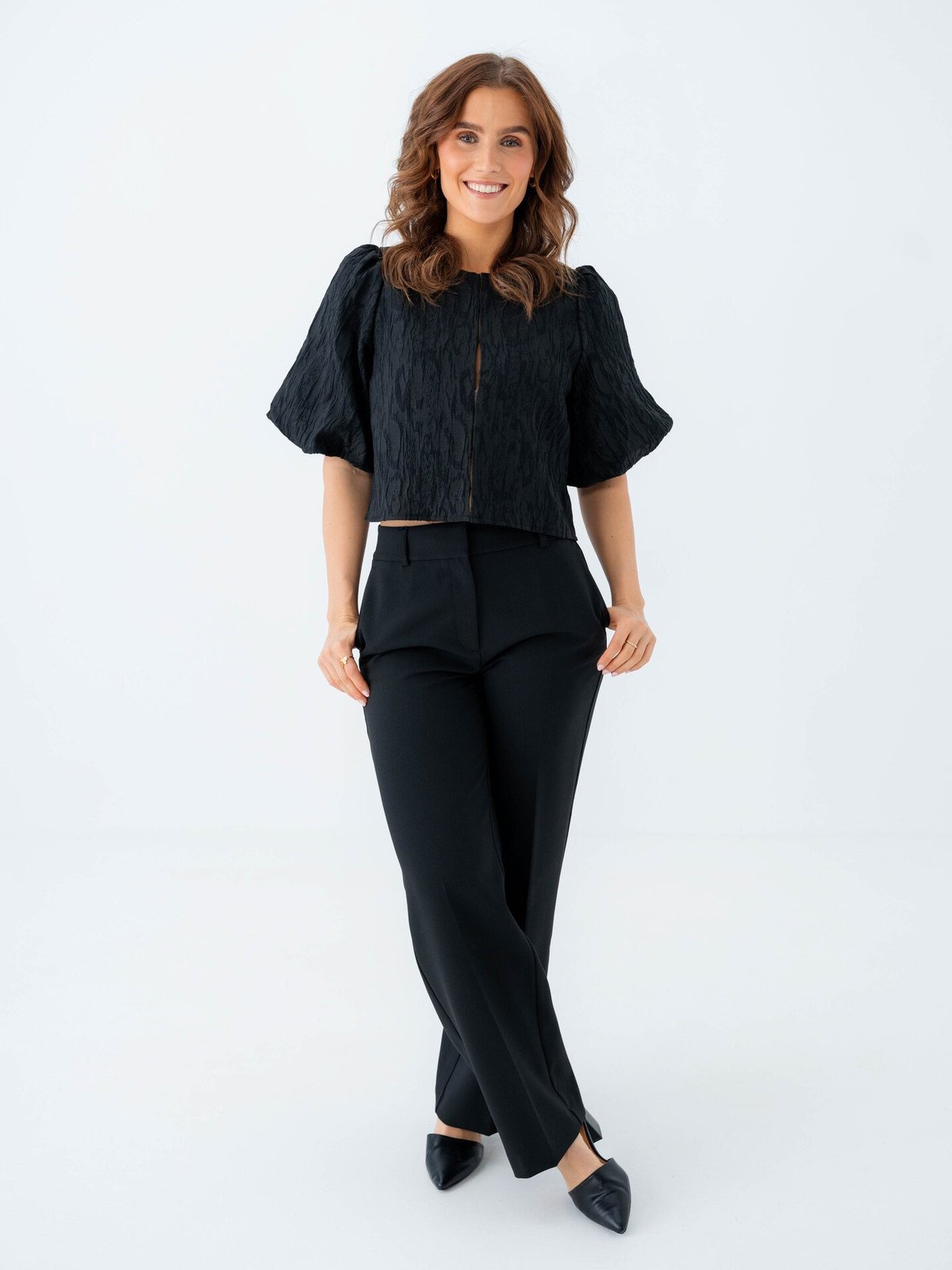 Y.A.S Minu Short 2/4 Top Black