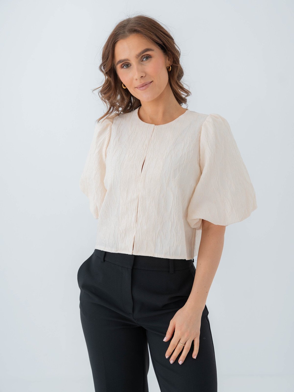 Y.A.S Minu Short 2/4 Top Gardenia