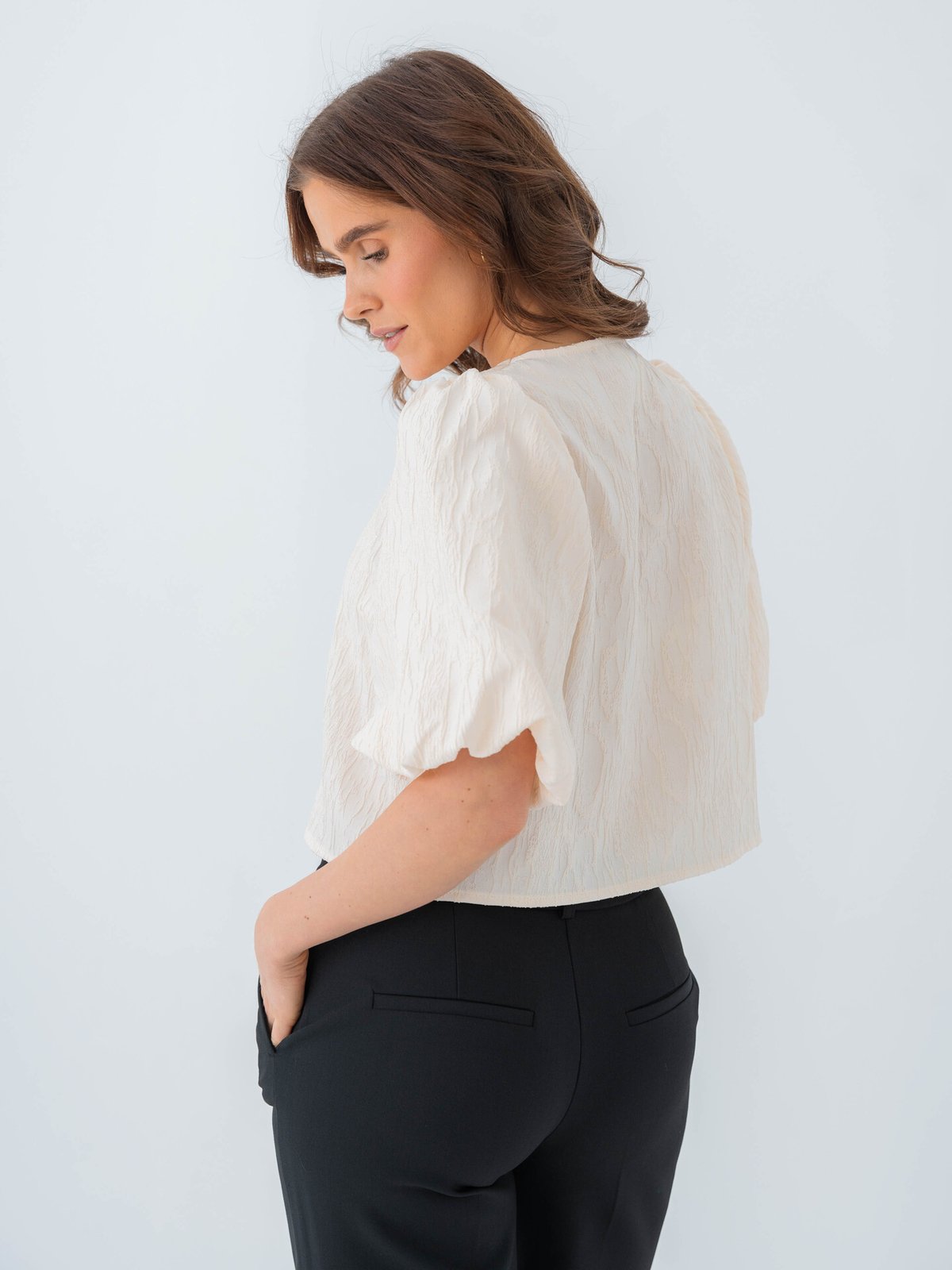 Y.A.S Minu Short 2/4 Top Gardenia