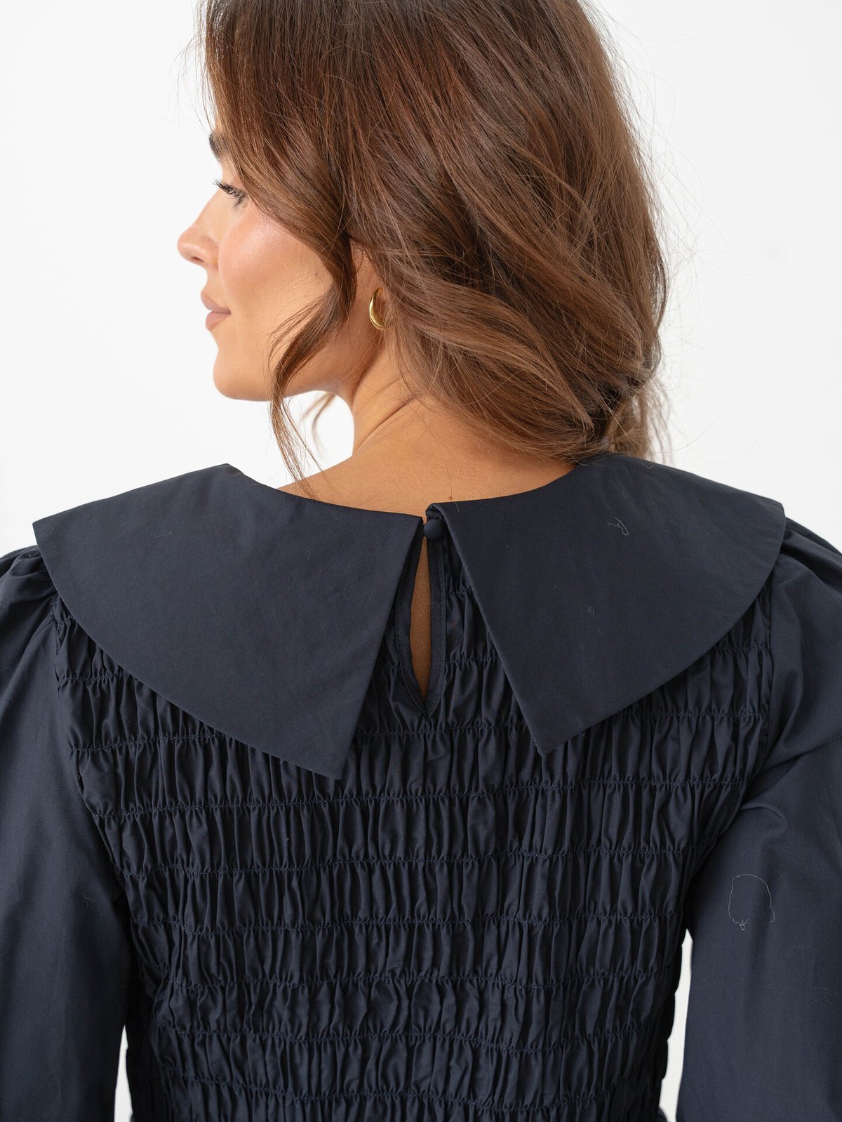 Y.A.S Roma Long Sleeve Top Navy Blazer