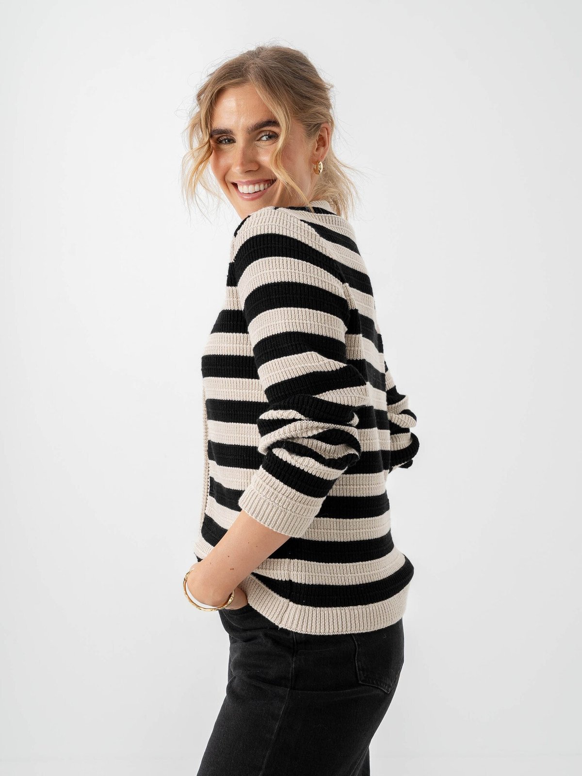 Y.A.S Sironi Long Sleeve Knit Cardigan Birch