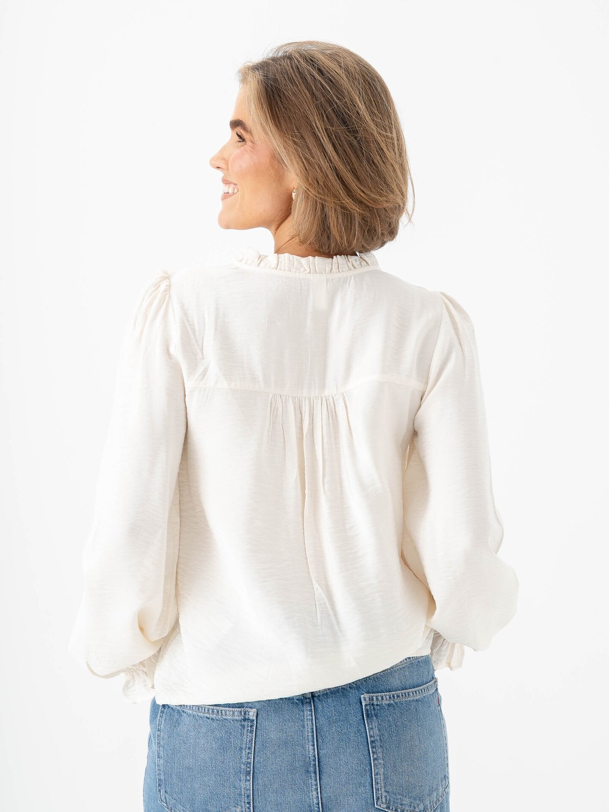 Y.A.S Kaya Long Sleeve Shirt Pristine