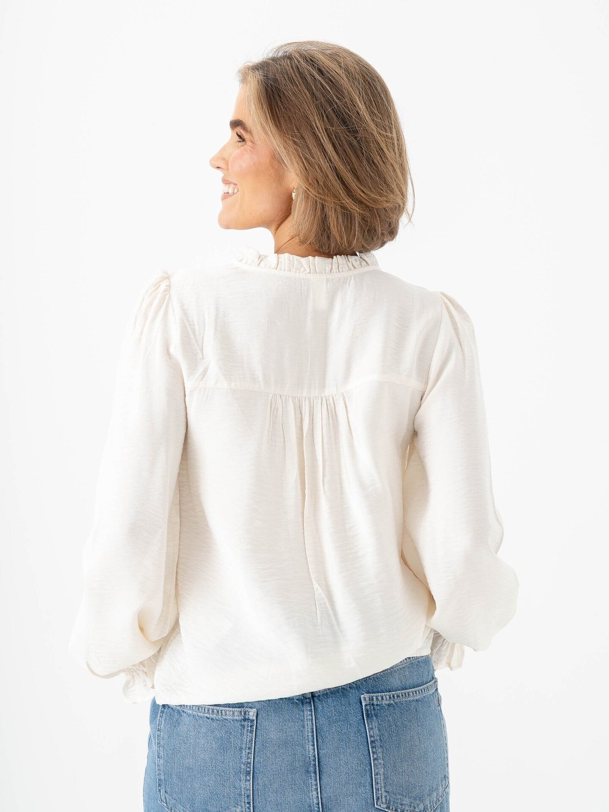 Y.A.S Kaya Long Sleeve Shirt Pristine