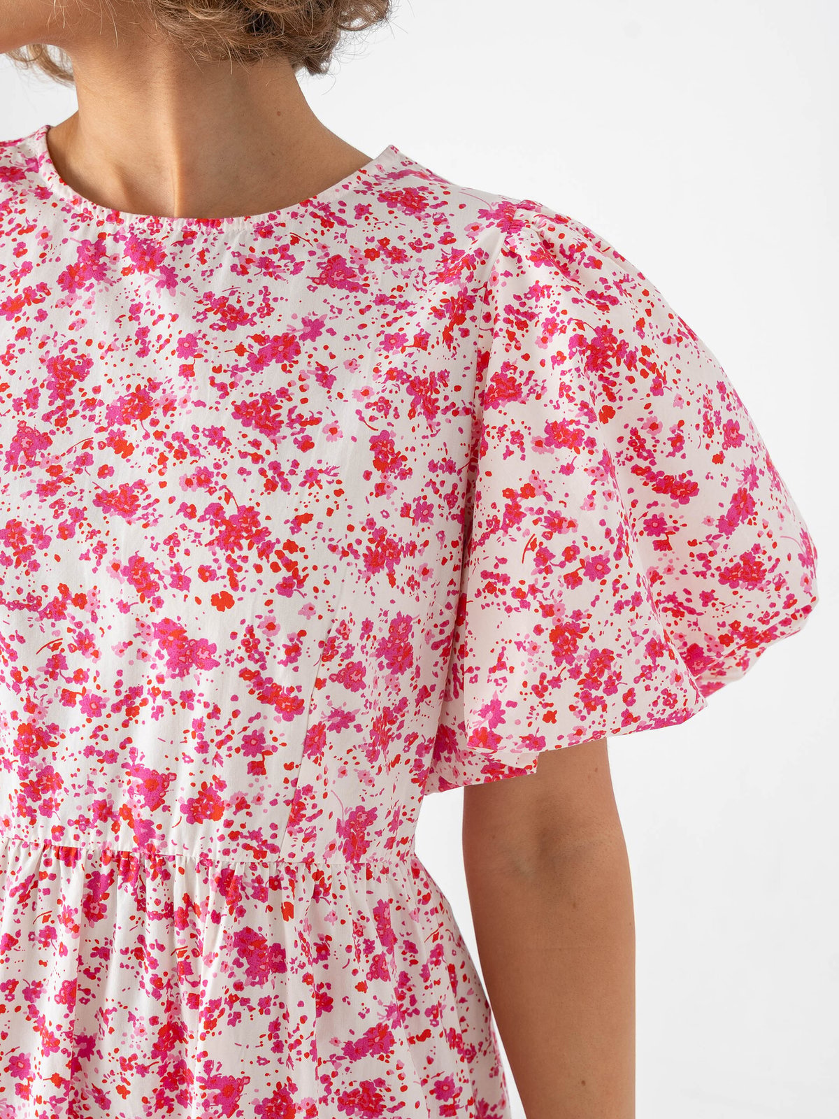 Y.A.S Colea Short Sleeve Ankle Dress Pristine Donna