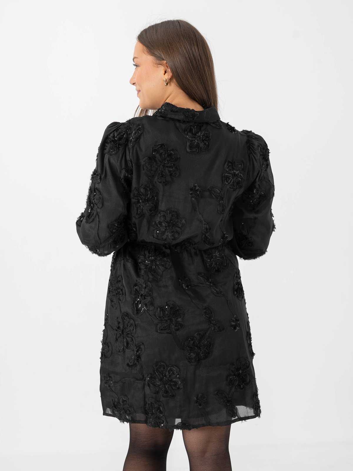 Y.A.S Frima Long Sleeve Dress Black