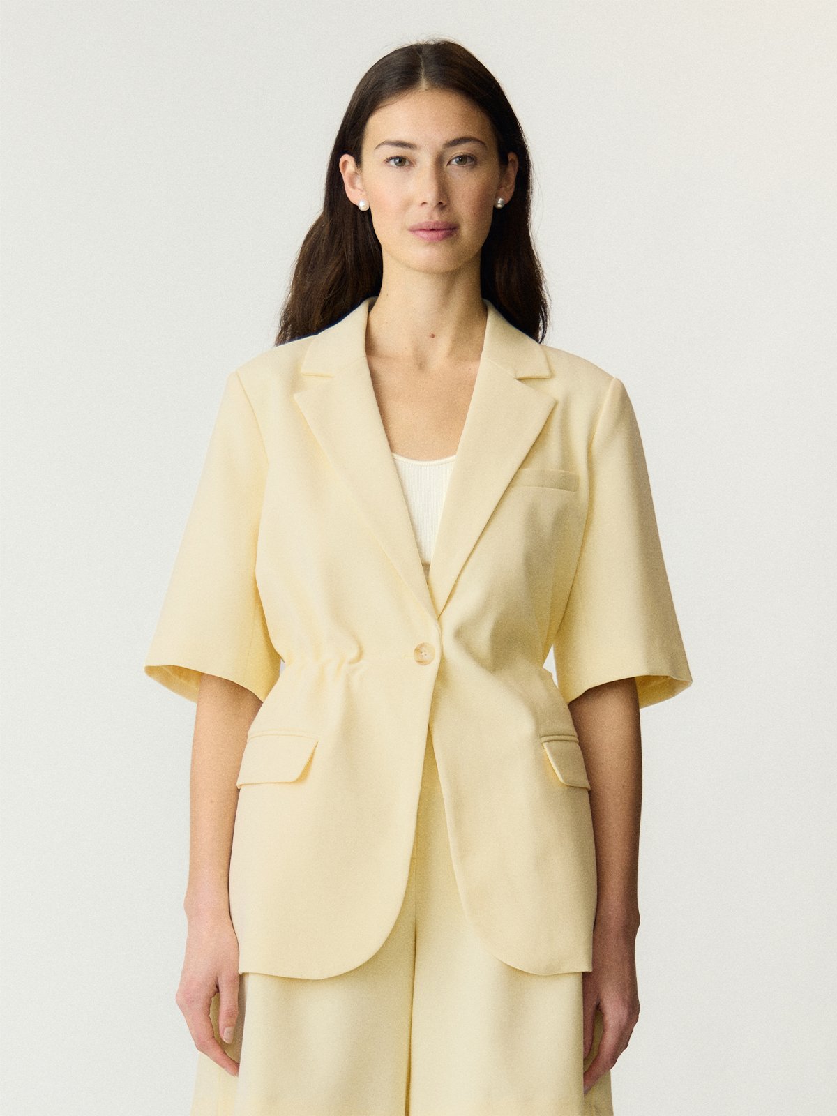 Y.A.S Likka 2/4 Tunnel Blazer Anise Flower