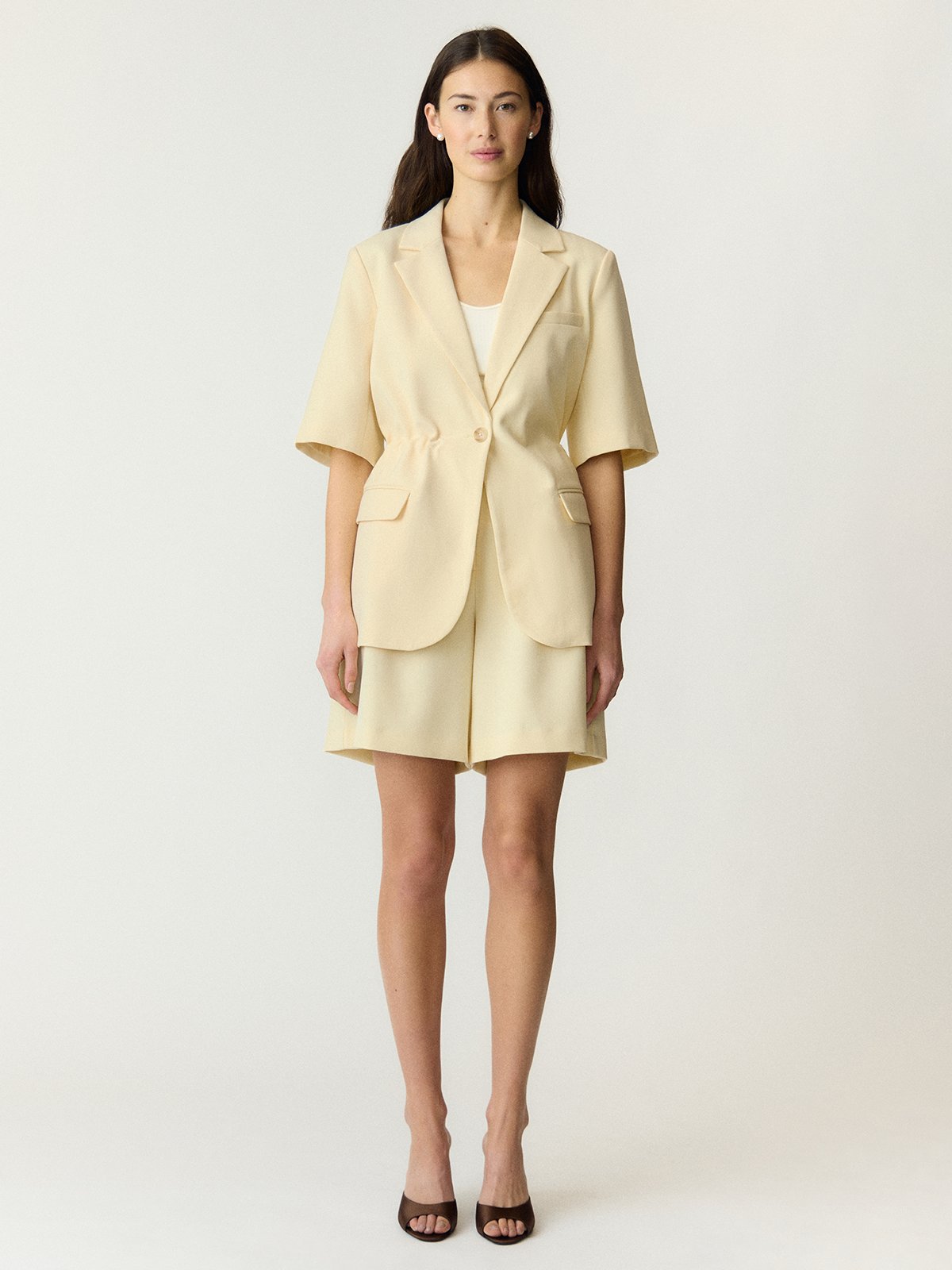 Y.A.S Likka 2/4 Tunnel Blazer Anise Flower