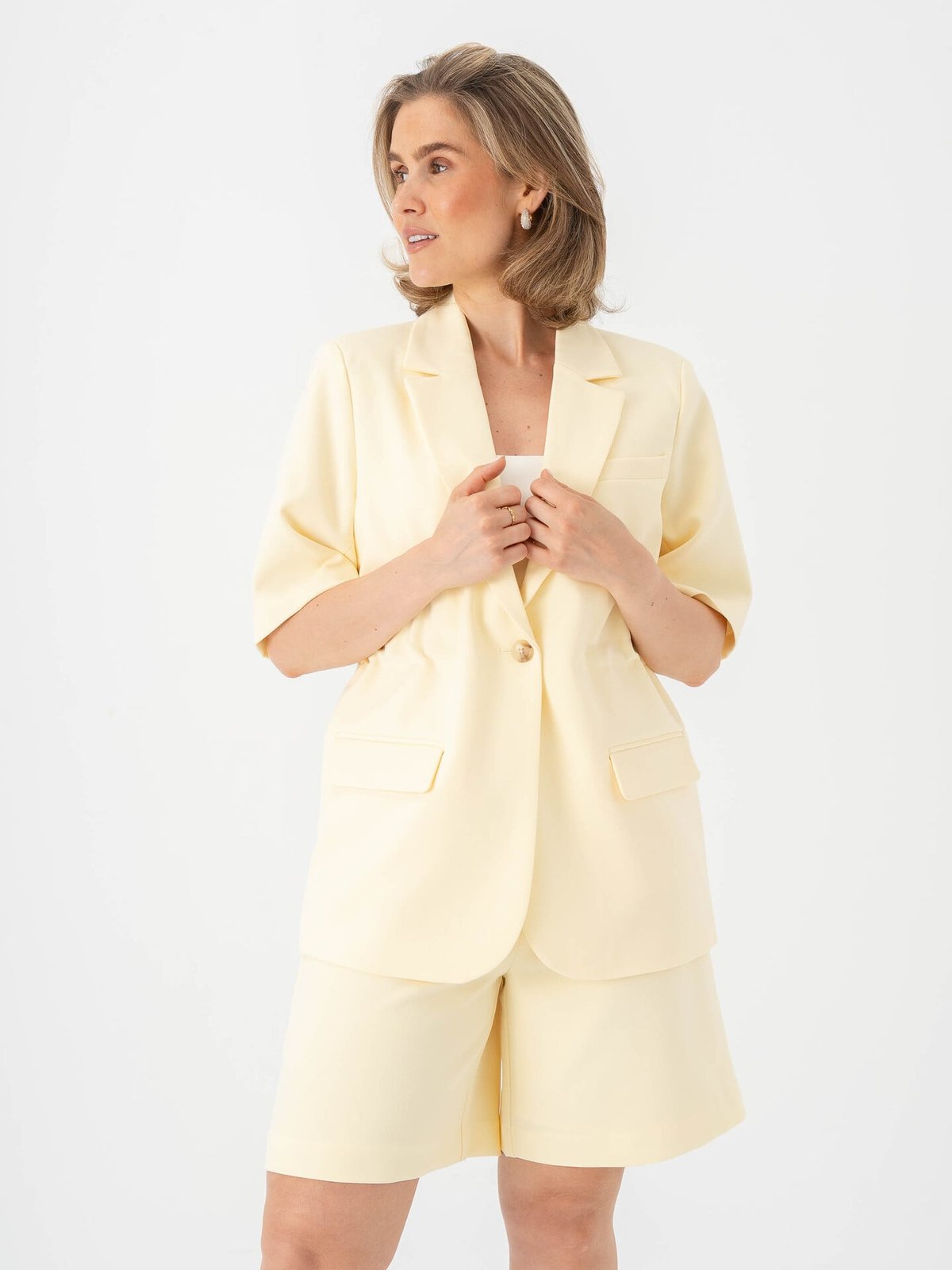 Y.A.S Likka 2/4 Tunnel Blazer Anise Flower