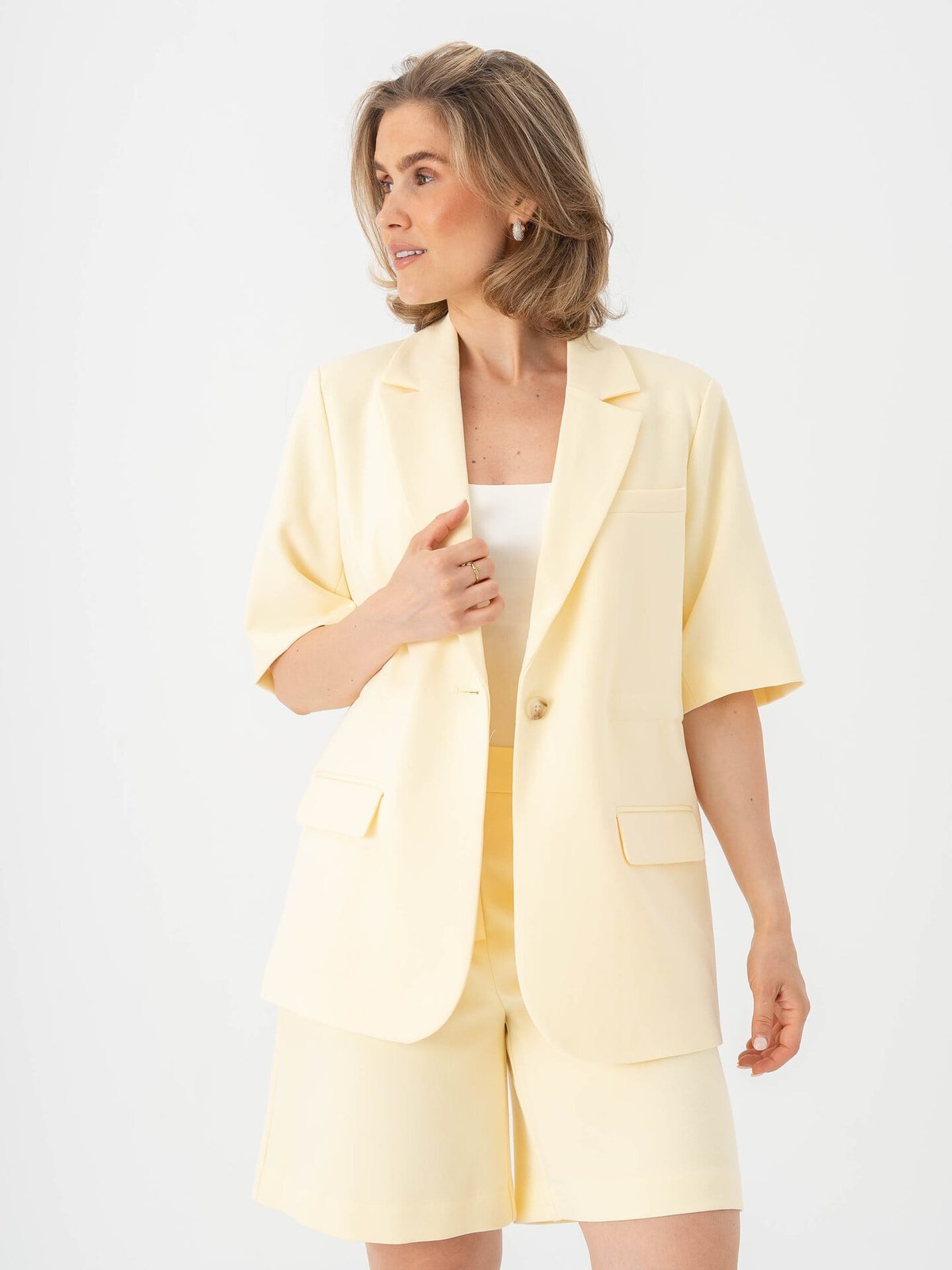 Y.A.S Likka 2/4 Tunnel Blazer Anise Flower
