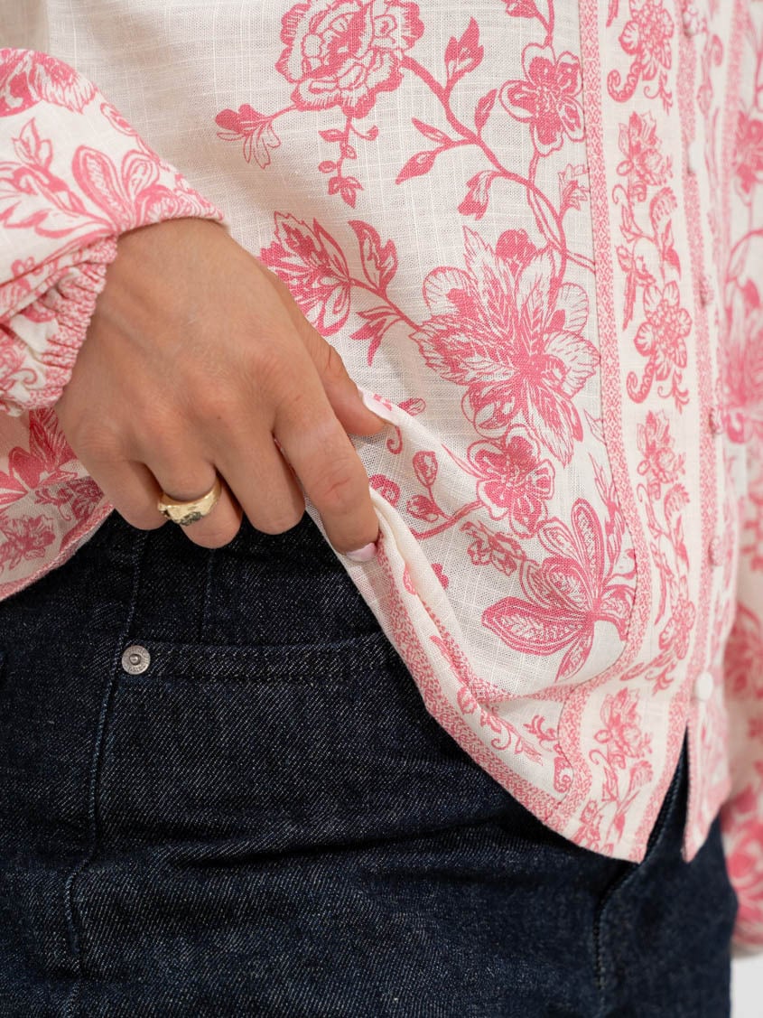 Y.A.S Coralina Long Sleeve Shirt Pristine