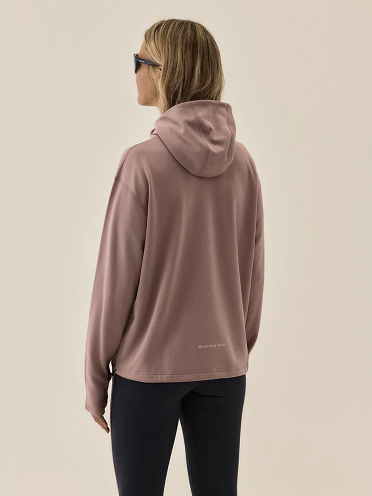 YMR Track Club Åsunden Ladies Oversized Hoodie Retro Pink