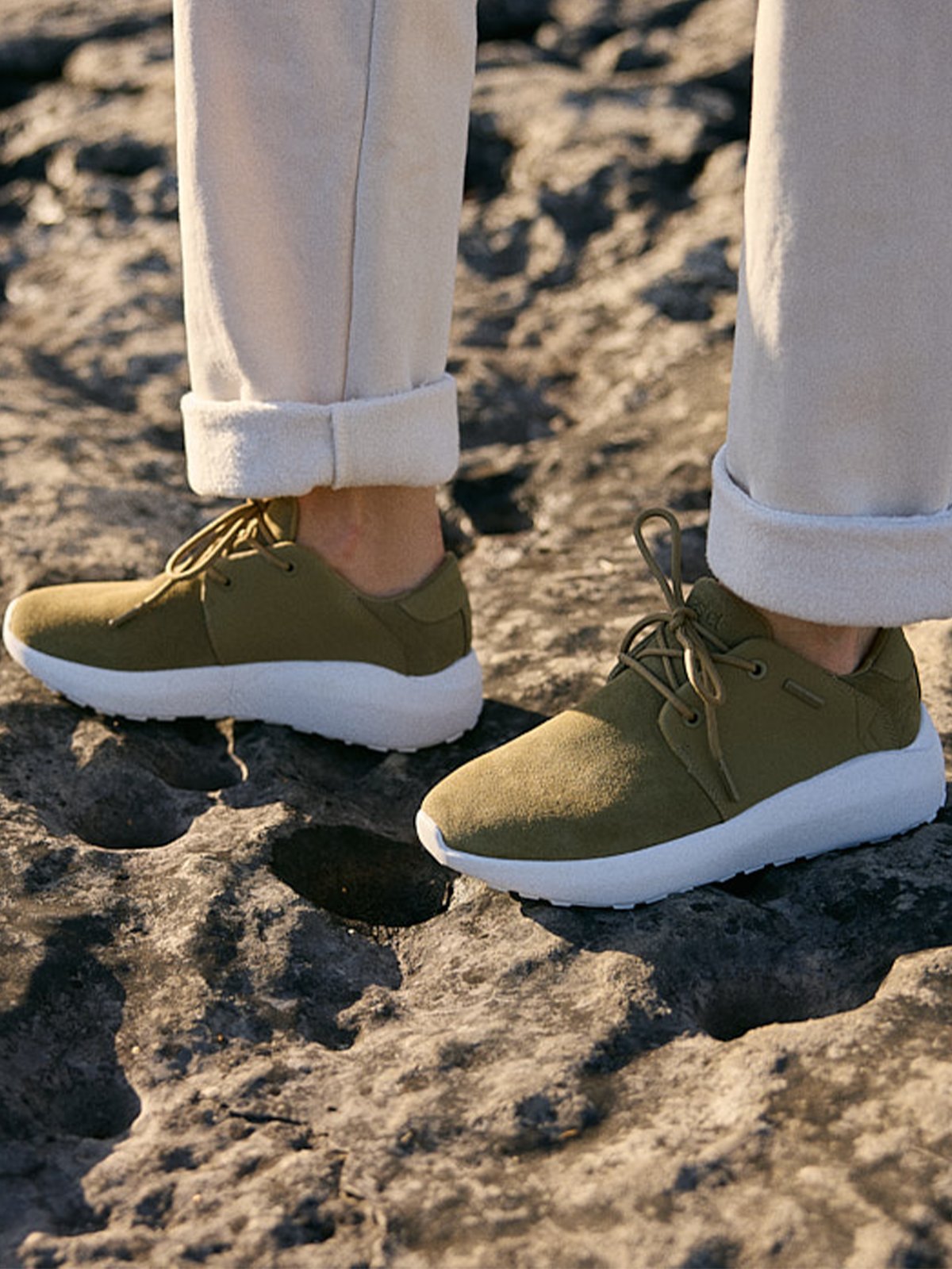 Kastel Lofoten Terrain Suede Seaweed Green