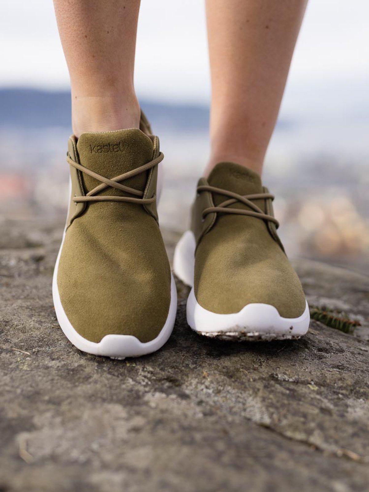 Kastel Lofoten Terrain Suede Seaweed Green