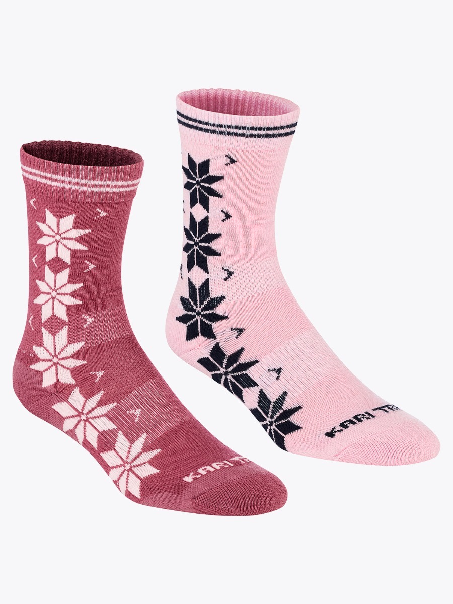 Kari Traa Vinst Wool Sock 2pk Lilac