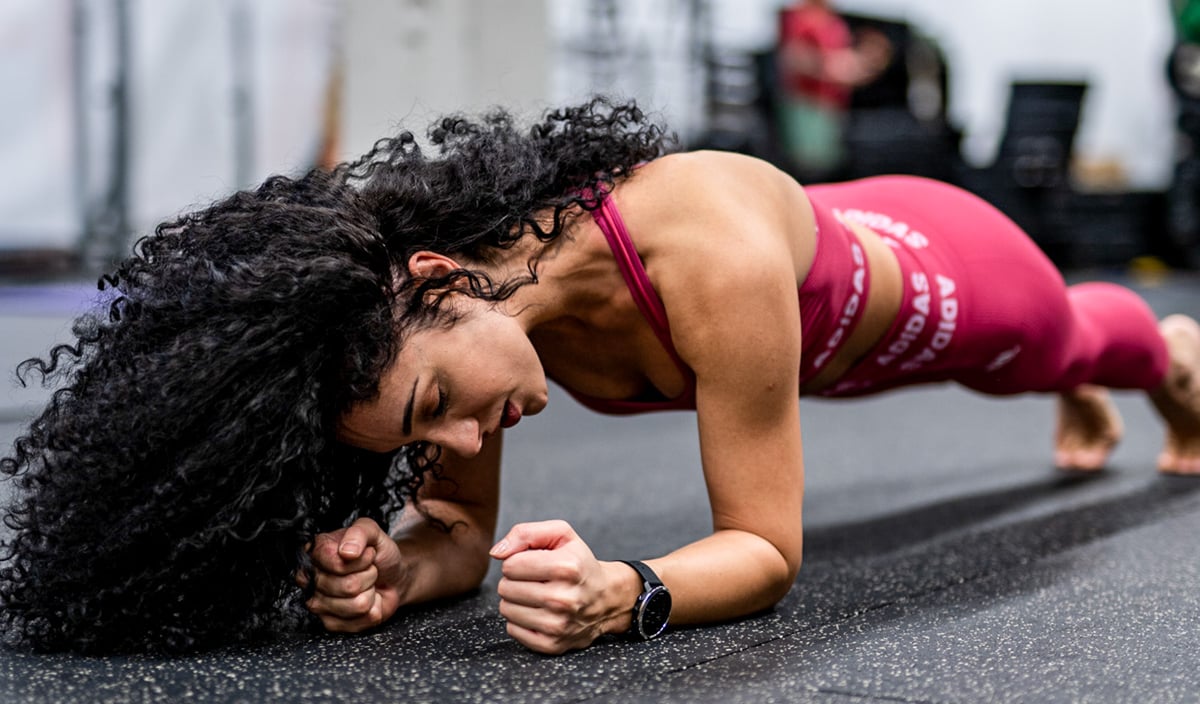 adidas AeroKnit Bra Wild Pink