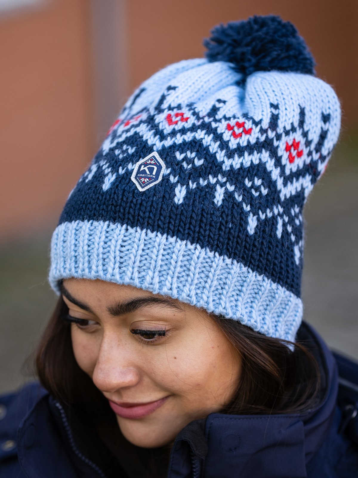 Kari Traa Seim Beanie Naval