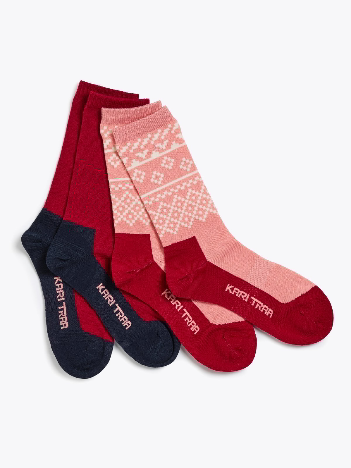 Kari Traa Ragna Hiking Sock 2pk Red