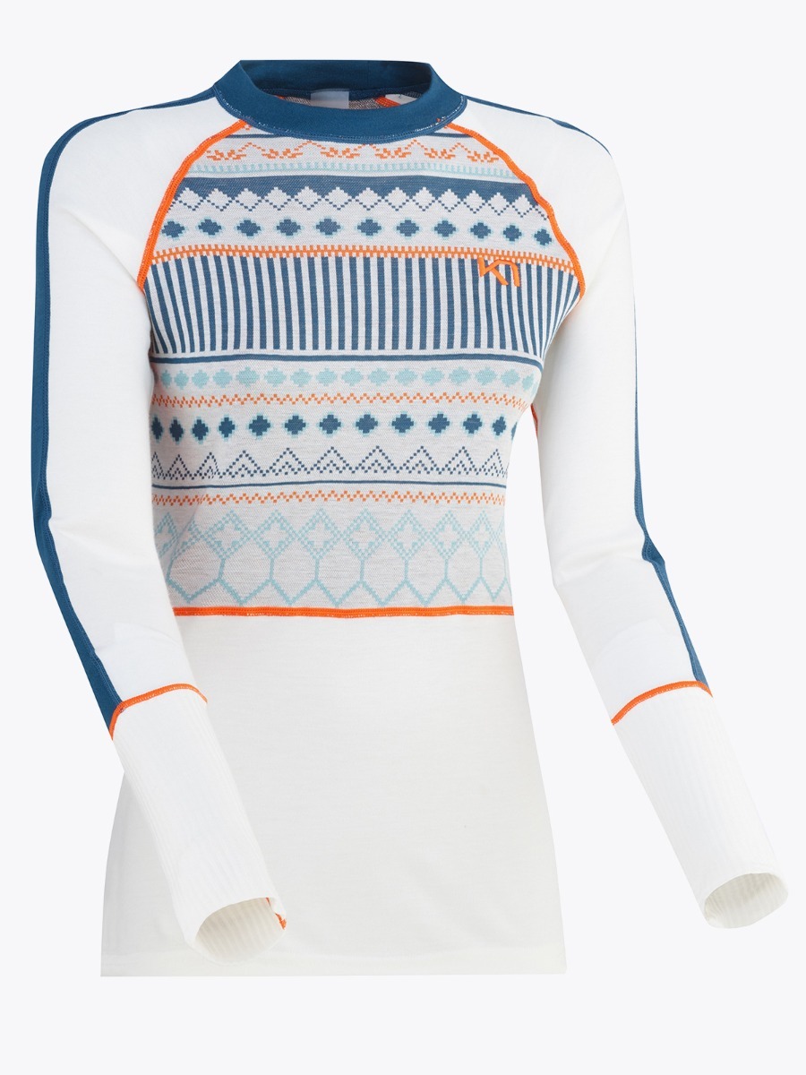 Kari Traa Perle Long Sleeve Bwhite