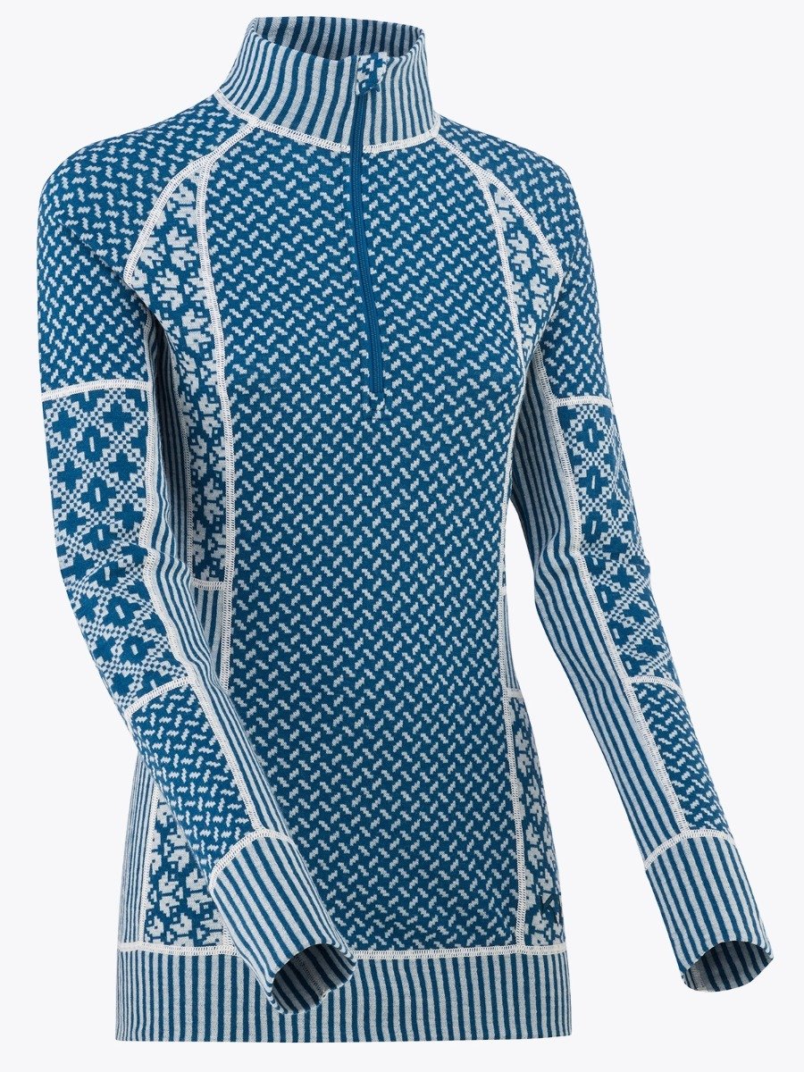 Kari Traa Smekker Half Zip Ocean