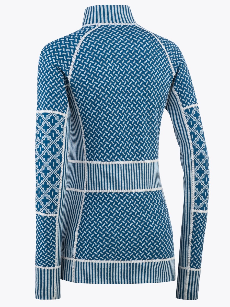 Kari Traa Smekker Half Zip Ocean